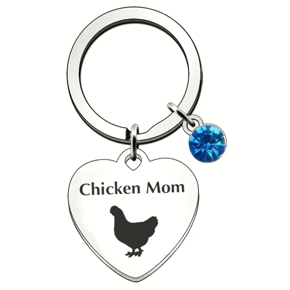 NWT Chicken Mom Keychain